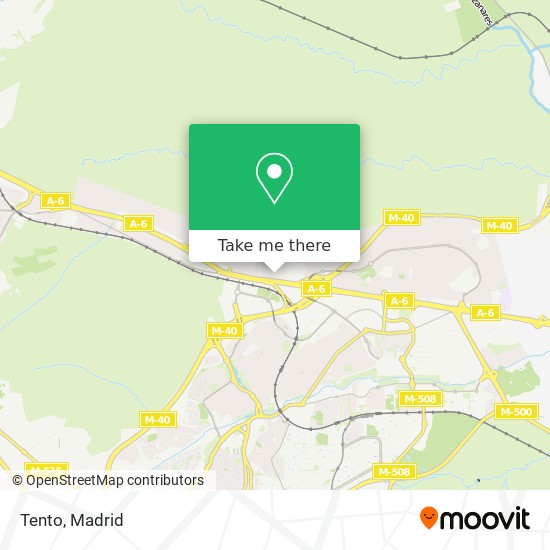 Tento map