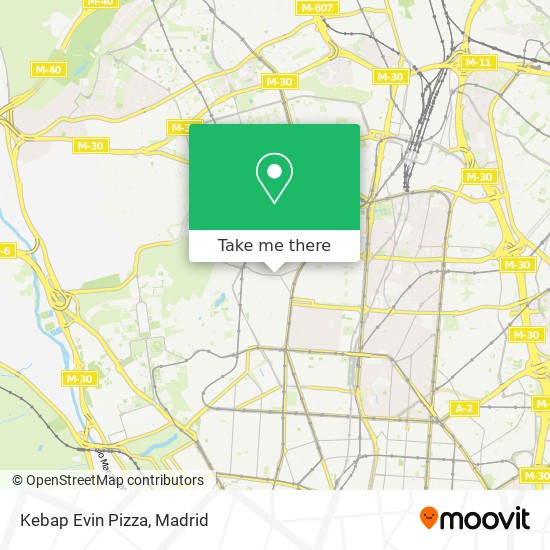 Kebap Evin Pizza map