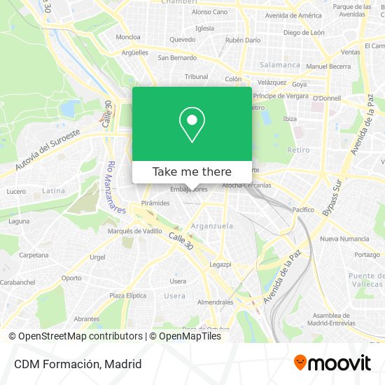 mapa CDM Formación