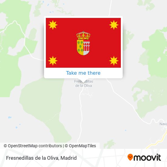 mapa Fresnedillas de la Oliva