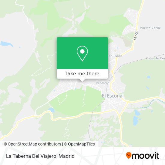 La Taberna Del Viajero map