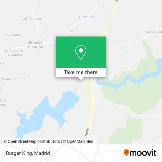 Burger King map