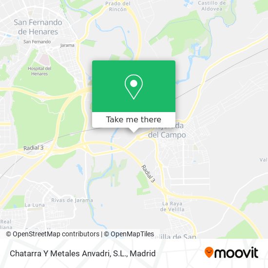 Chatarra Y Metales Anvadri, S.L. map