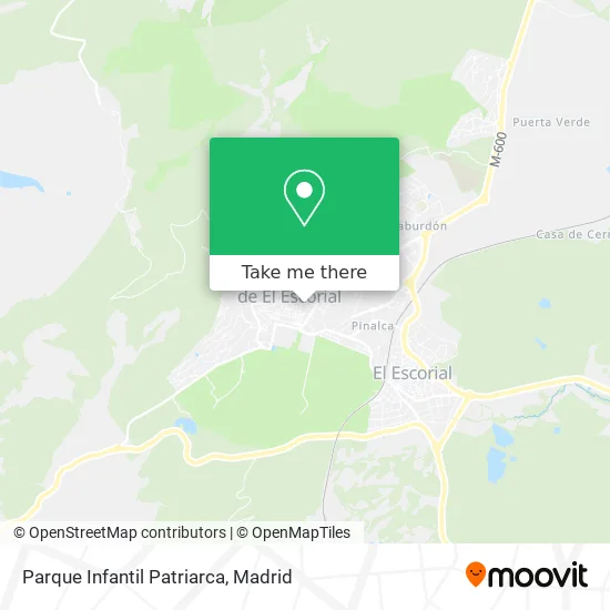 Parque Infantil Patriarca map