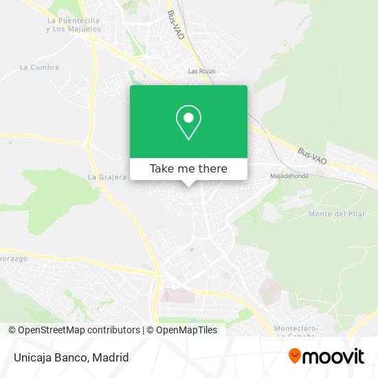 mapa Unicaja Banco