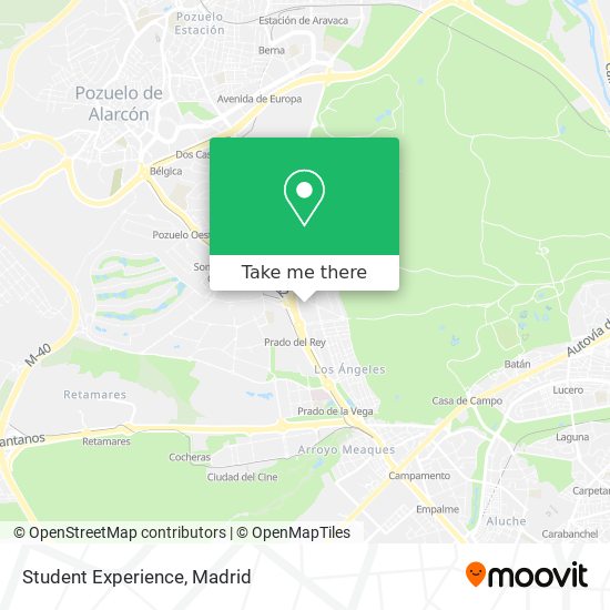 mapa Student Experience