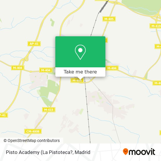 mapa Pisto Academy