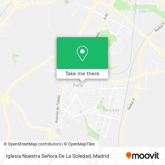 Iglesia Nuestra Señora De La Soledad map