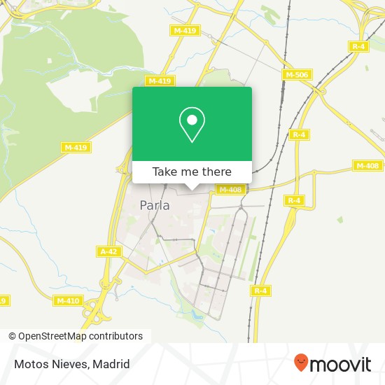 Motos Nieves map