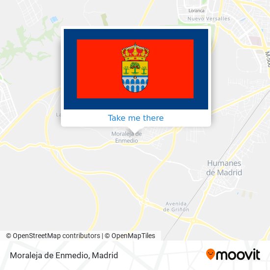 mapa Moraleja de Enmedio