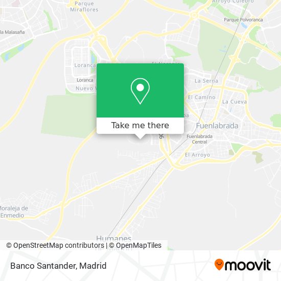 Banco Santander map