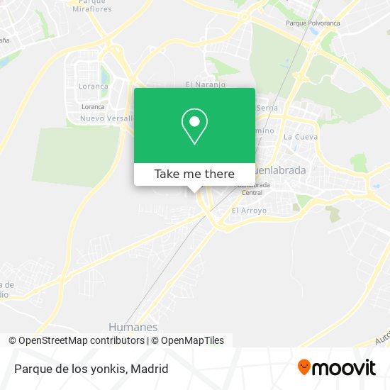 Parque de los yonkis map