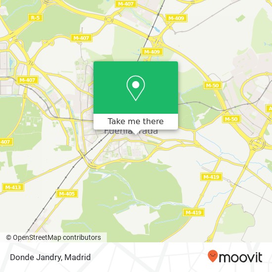 Donde Jandry map