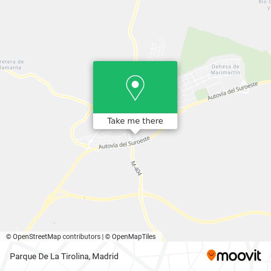 Parque De La Tirolina map