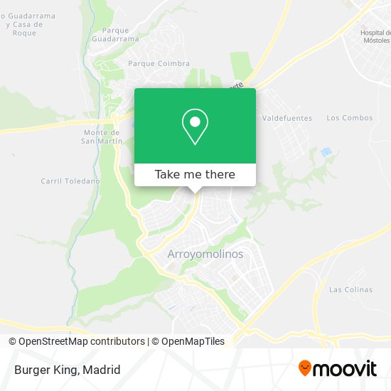 Burger King map