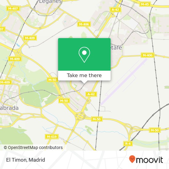 El Timon map