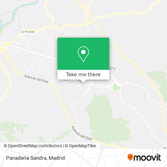 Panaderia Sandra map