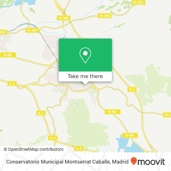 Conservatorio Municipal Montserrat Caballe map