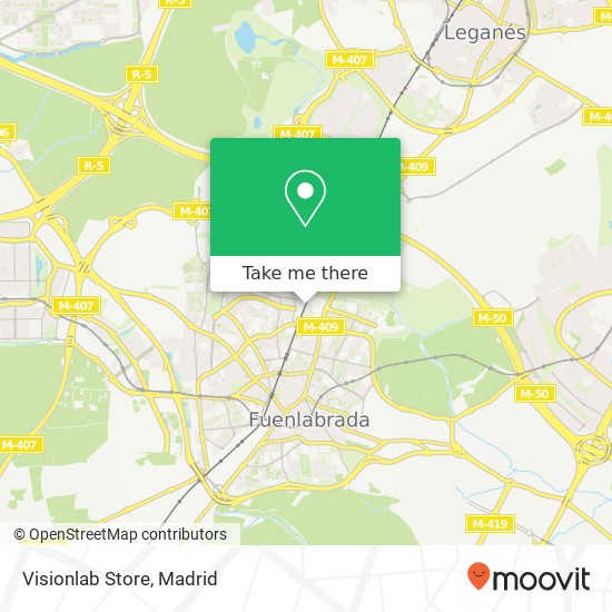Visionlab Store map