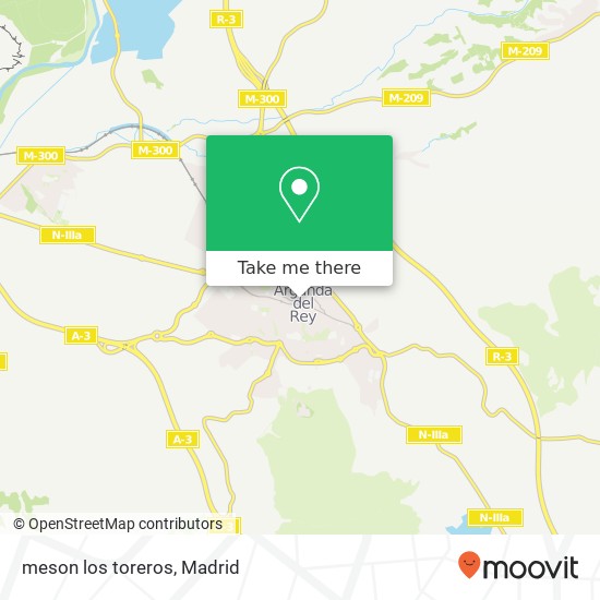 meson los toreros map