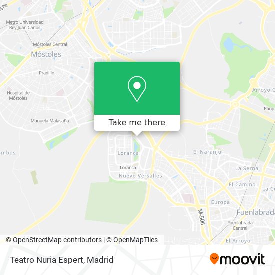 Teatro Nuria Espert map