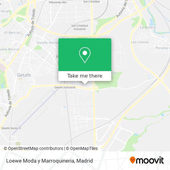 Loewe Moda y Marroquineria map