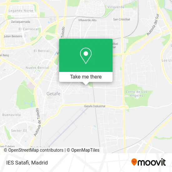 mapa IES Satafi