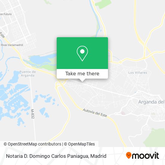 Notaria D. Domingo Carlos Paniagua map