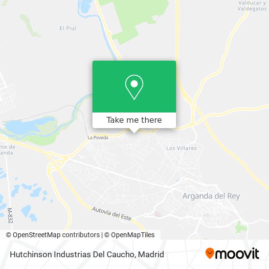 Hutchinson Industrias Del Caucho map