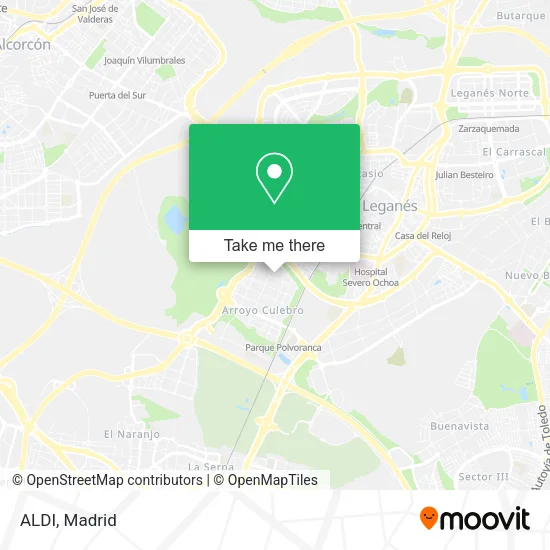 ALDI map