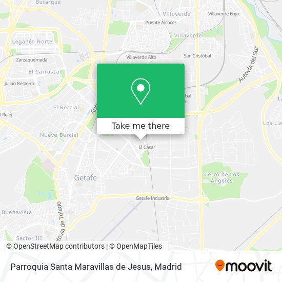 Parroquia Santa Maravillas de Jesus map