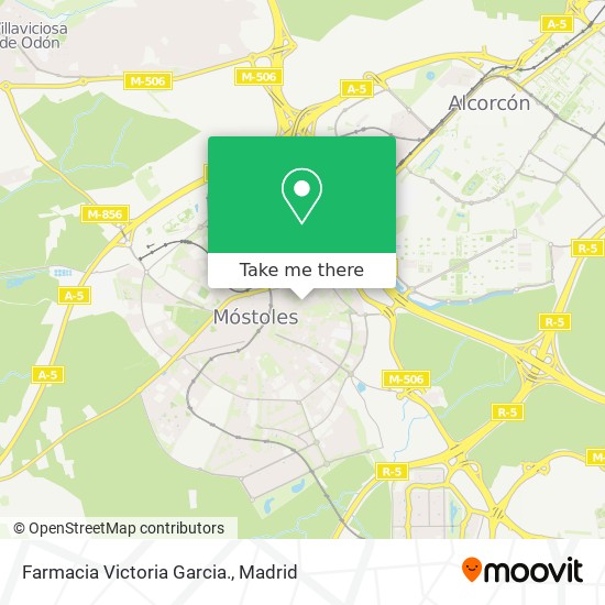 Farmacia Victoria Garcia. map