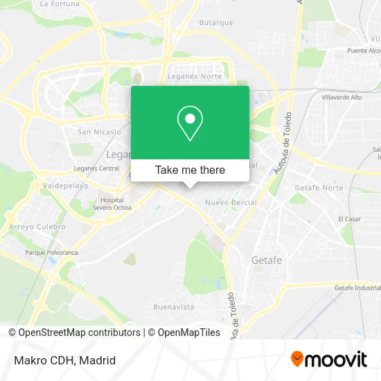 Makro CDH map