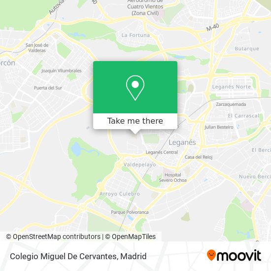 Colegio Miguel De Cervantes map