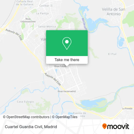 Cuartel Guardia Civil map