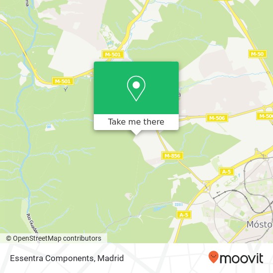 Essentra Components map