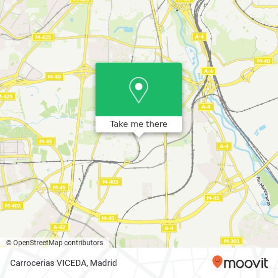 Carrocerias VICEDA map