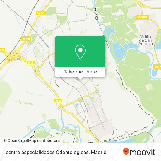 centro especialidades Odontologicas map