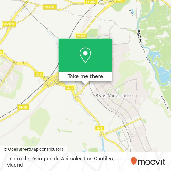 Centro de Recogida de Animales Los Cantiles map