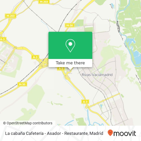 La cabaña Cafetería - Asador - Restaurante map