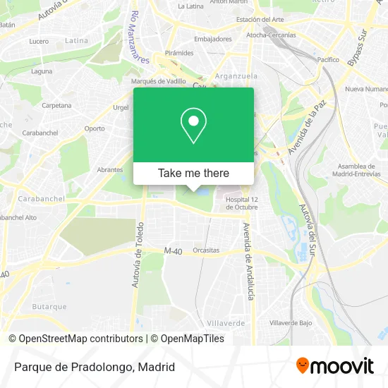 Parque de Pradolongo map