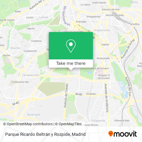 Parque Ricardo Beltrán y Rozpide map