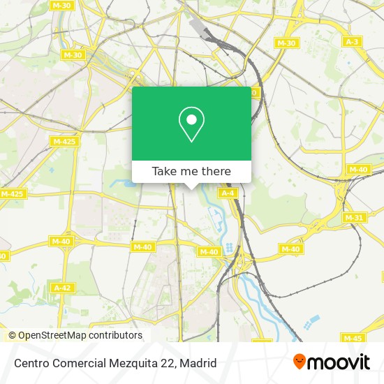 mapa Centro Comercial Mezquita 22