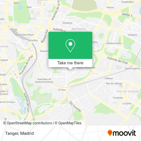Tanger map