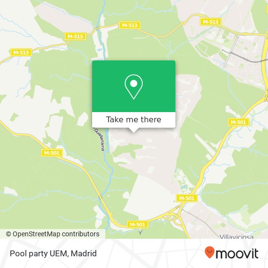 Pool party UEM map