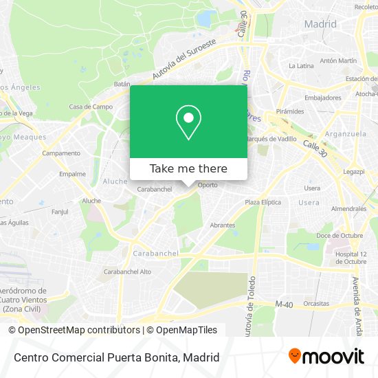 Centro Comercial Puerta Bonita map