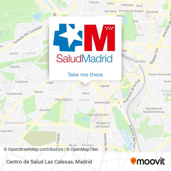 Centro de Salud Las Calesas map