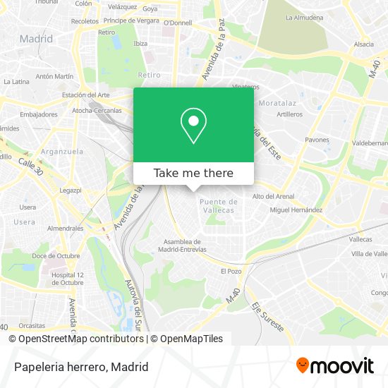 Papeleria herrero map