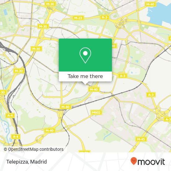 Telepizza map