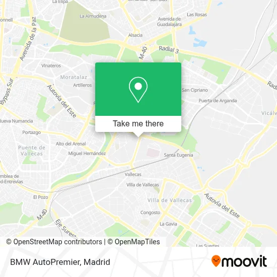 BMW AutoPremier map